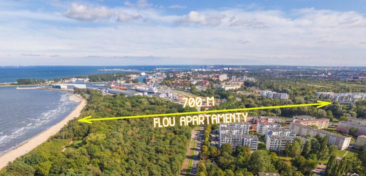 Wow Flou Przystan Letnica Apartamenty 700M Plaza Gdańsk Extérieur photo
